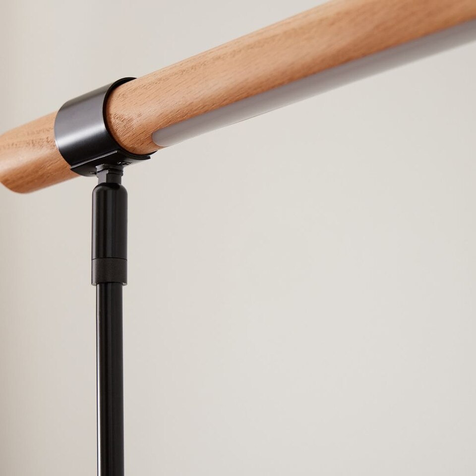 Linear Wood LED USB Table Lamp (46 cm)