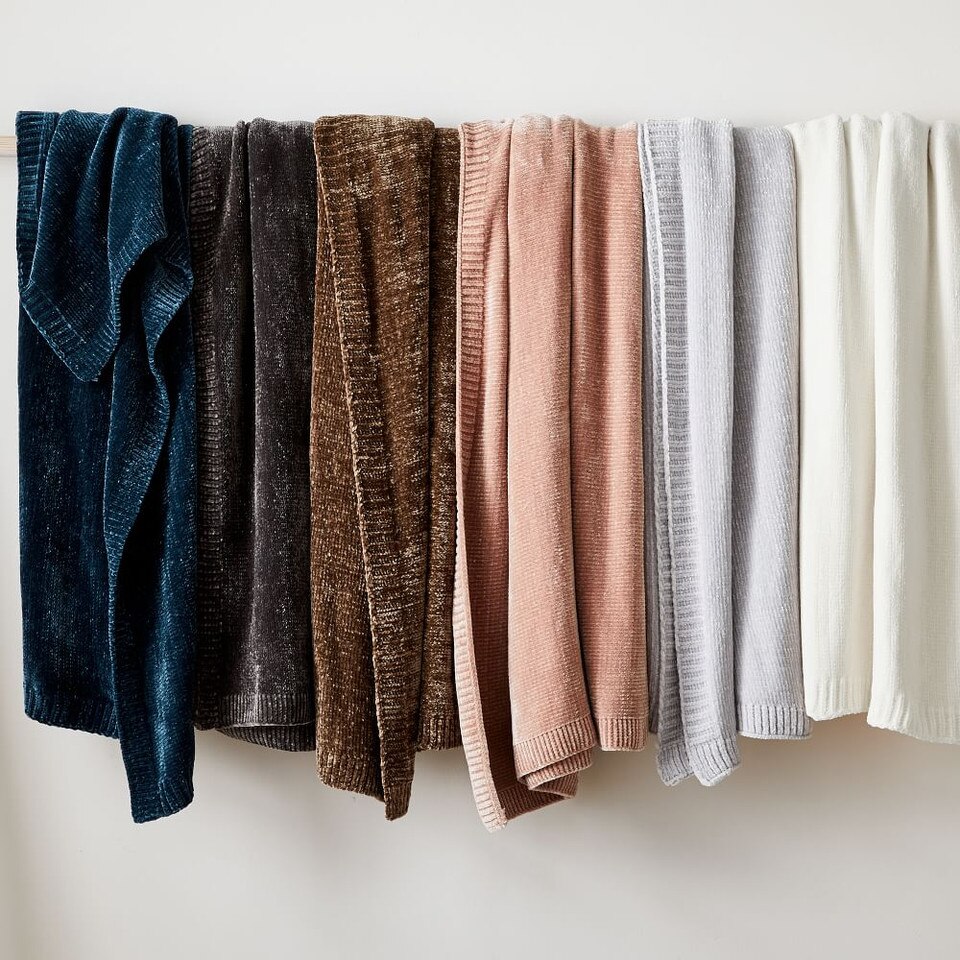 Luxe Chenille Throws