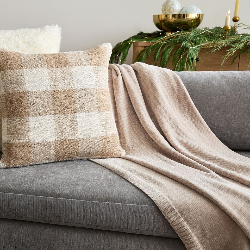 Luxe Chenille Throws