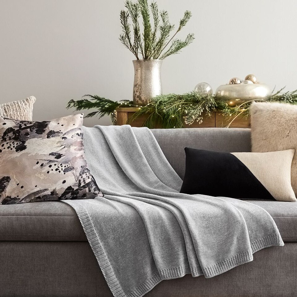 Luxe Chenille Throws