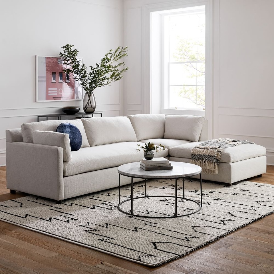 Marin 3-Piece Ottoman Modular Sofa (290 cm)