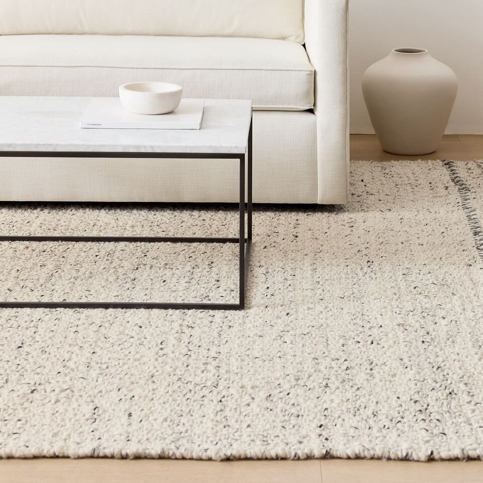 Marled Texture Chunky Rug