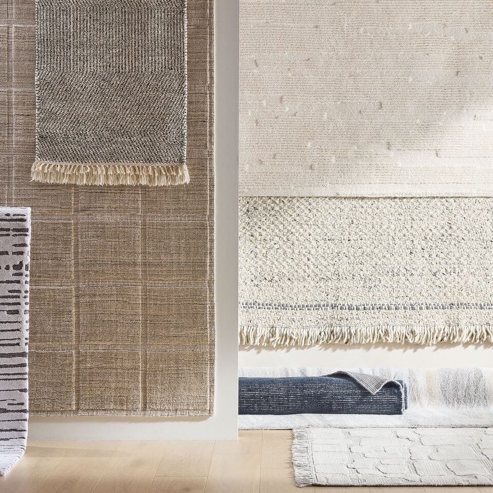 Marled Texture Chunky Rug