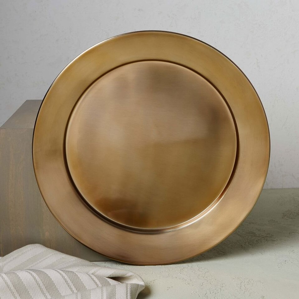 Metal Charger - Gold