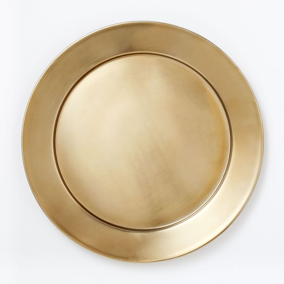 Metal Charger - Gold