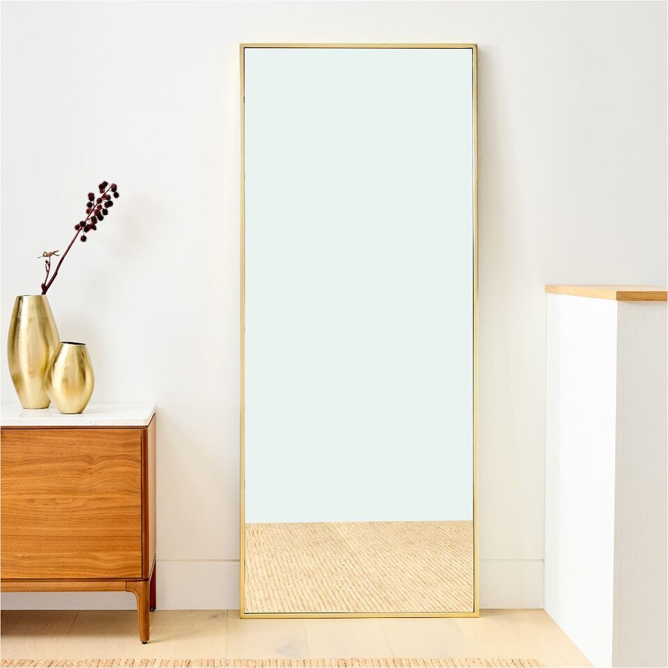 Metal Frame 183 cm Floor Mirror