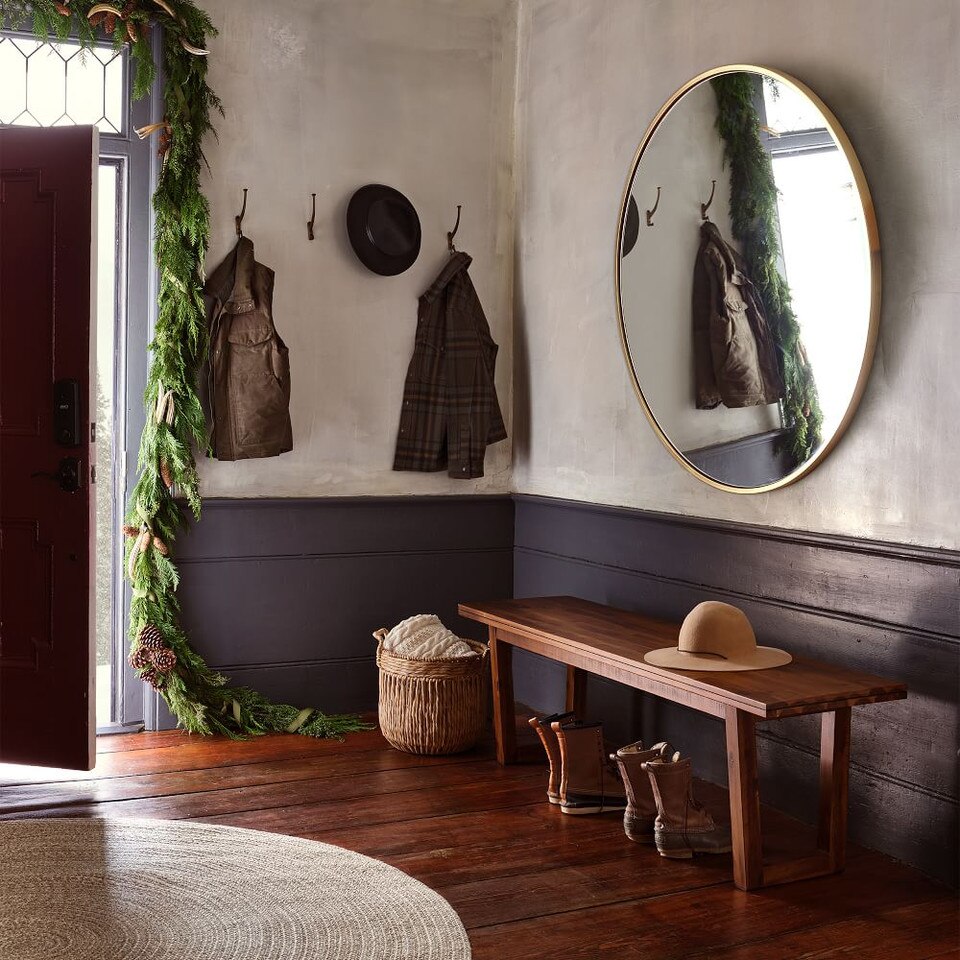 Metal Framed Oversized 122 cm Round Mirror
