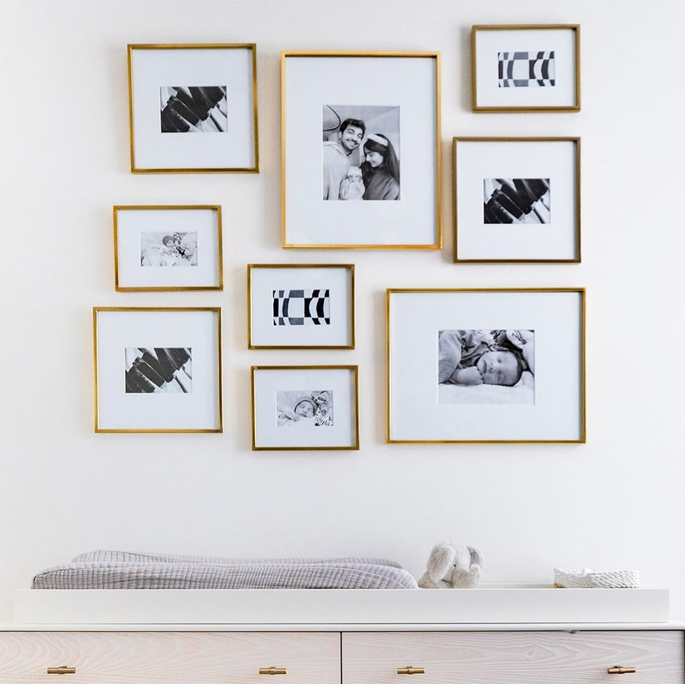 Multi-Mat Gallery Frames - White