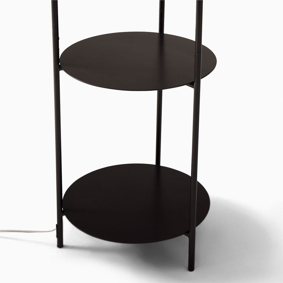 Metal Shelf Floor Lamp (157 cm)