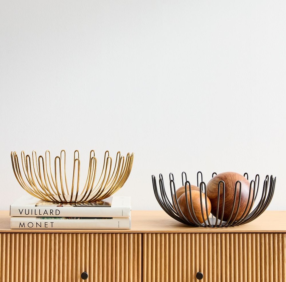 Metal Wave Bowls