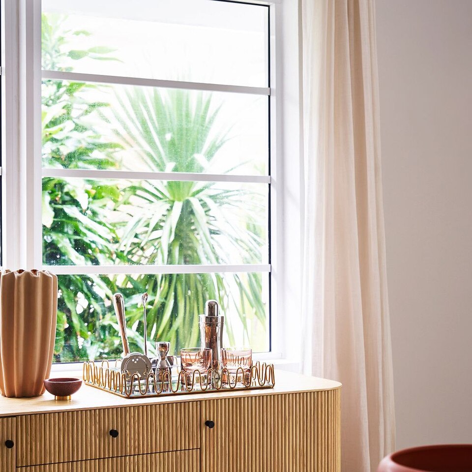 Metal Wave & Mirror Trays