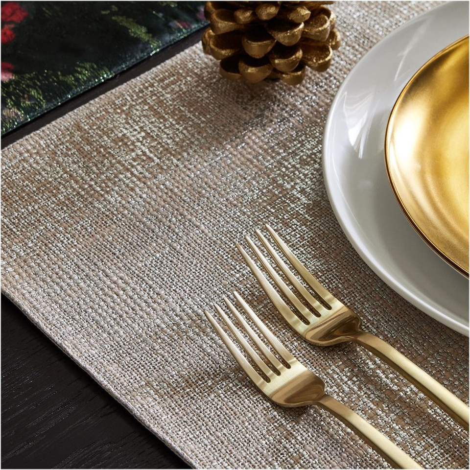Metallic Foil Placemat Sets