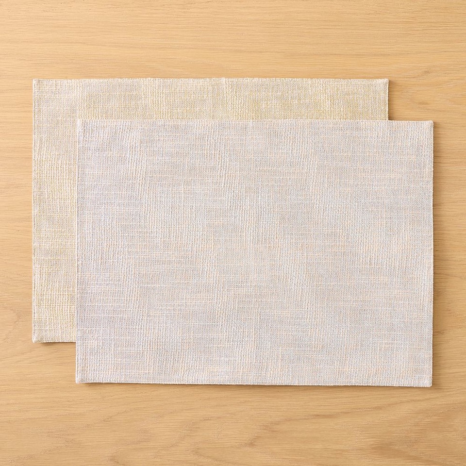 Metallic Foil Placemat Sets