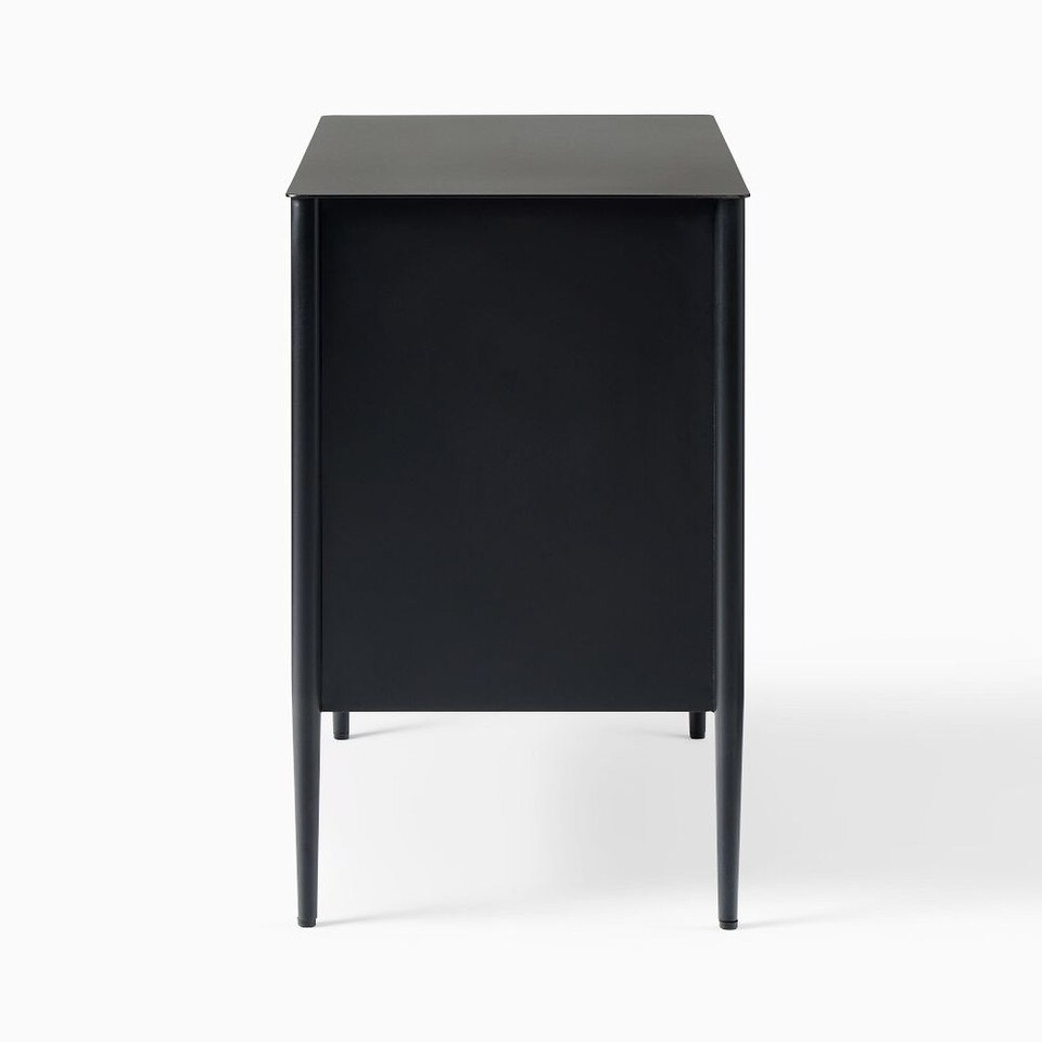 Metalwork Cabinet Bedside Table (71 cm)