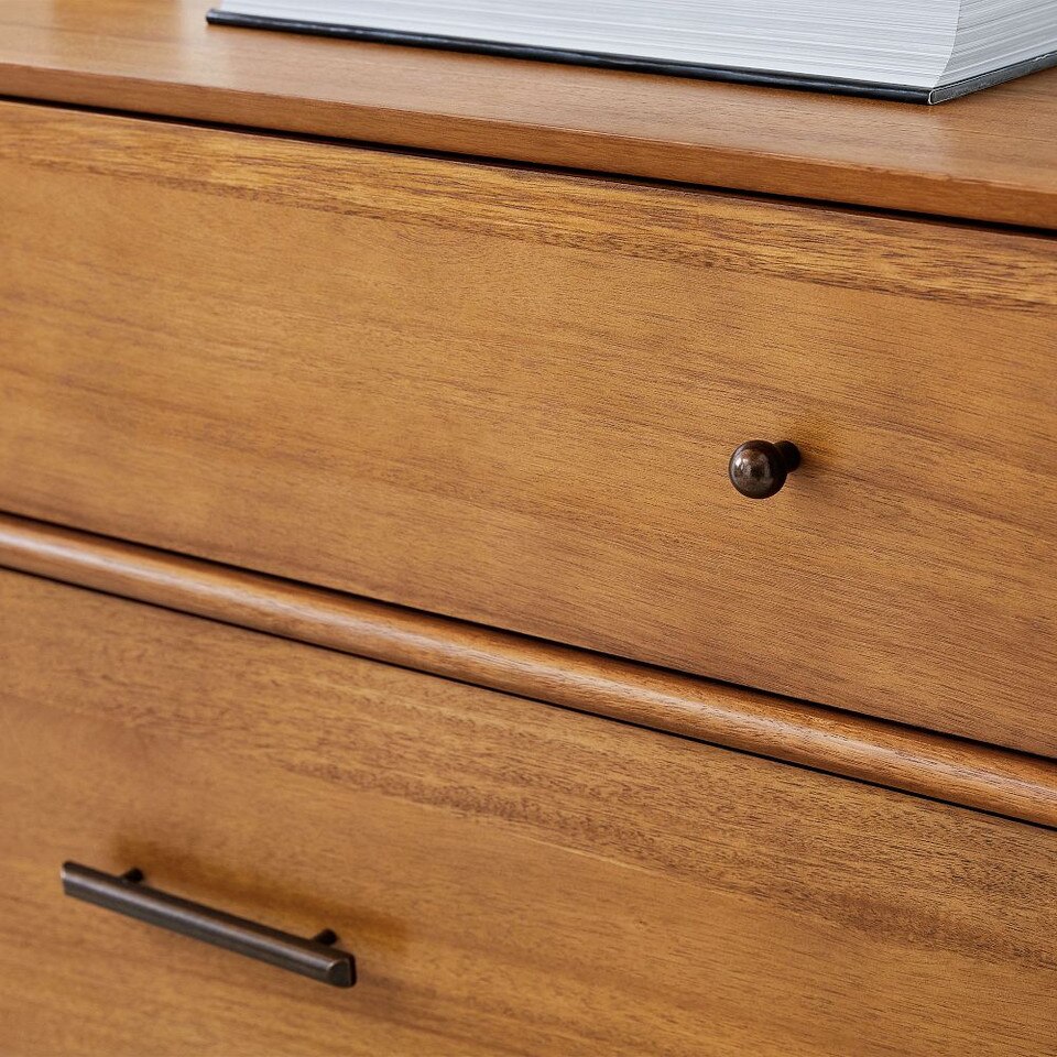Mid-Century 3-Drawer Dresser (91 cm)