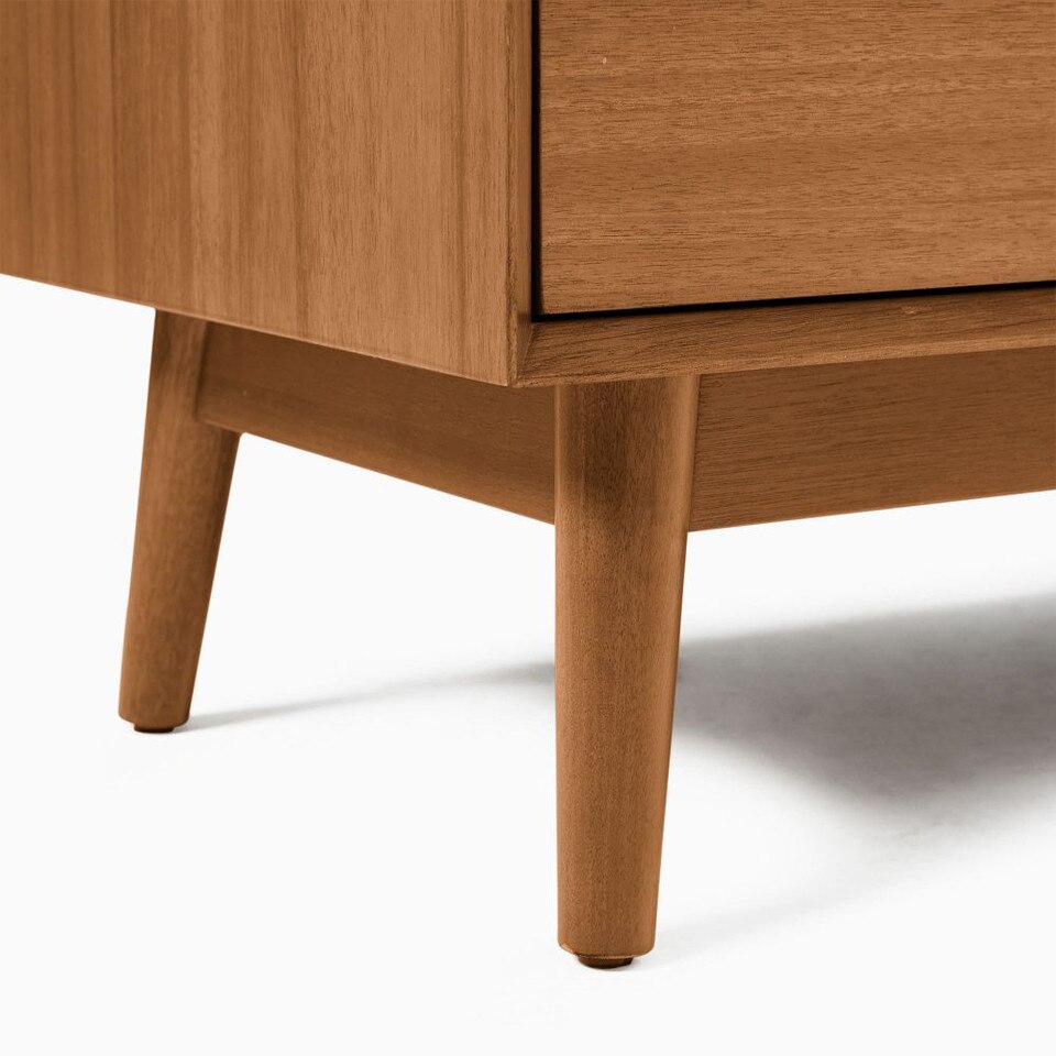Mid-Century 9-Drawer Dresser (178 cm)