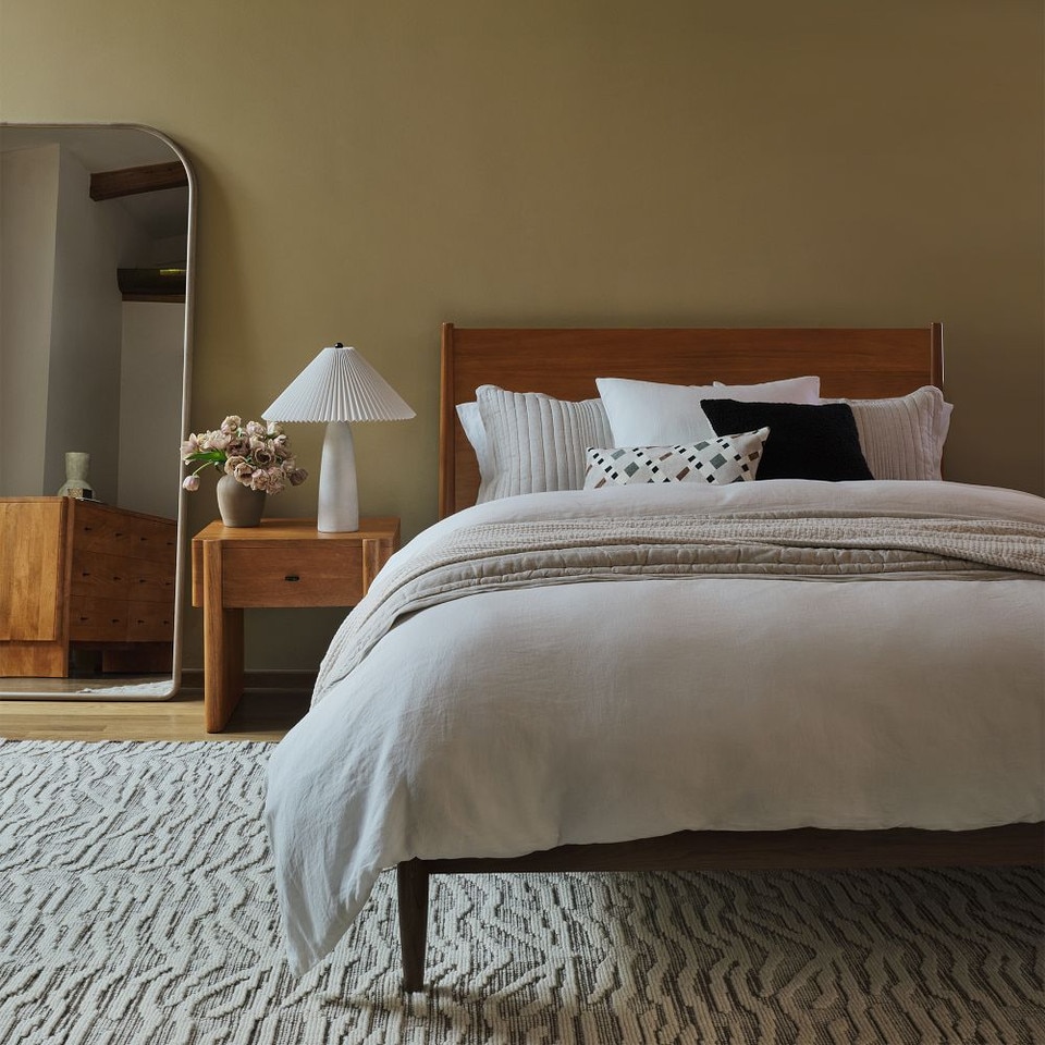 Mid-Century Bed | Modern Design | West Elm Australia