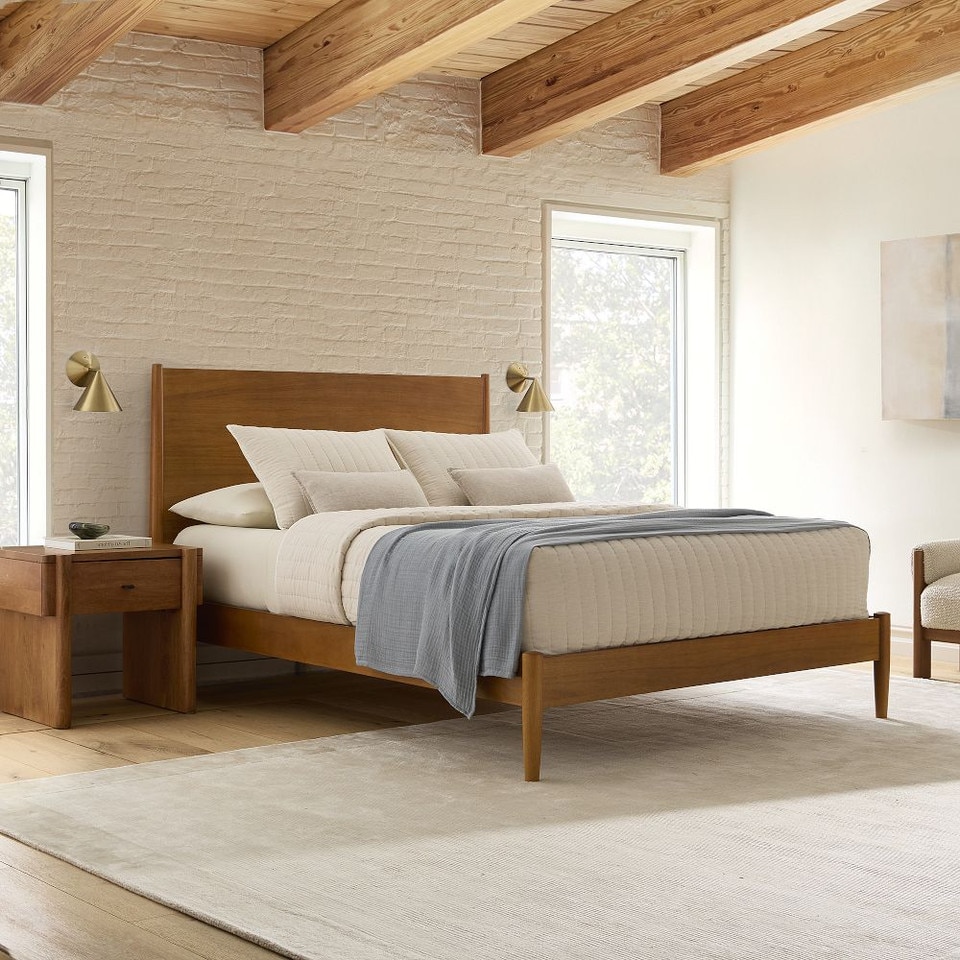 Mid-Century Bed | Modern Design | West Elm Australia