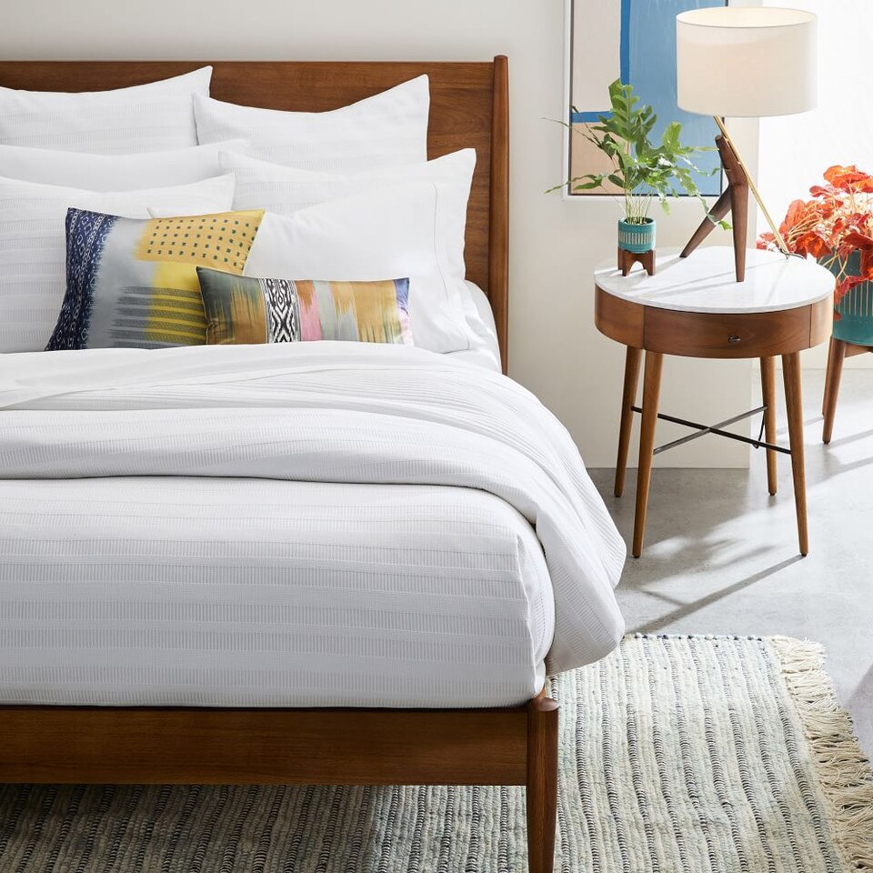 Mid-Century Bed - Acorn | west elm Australia