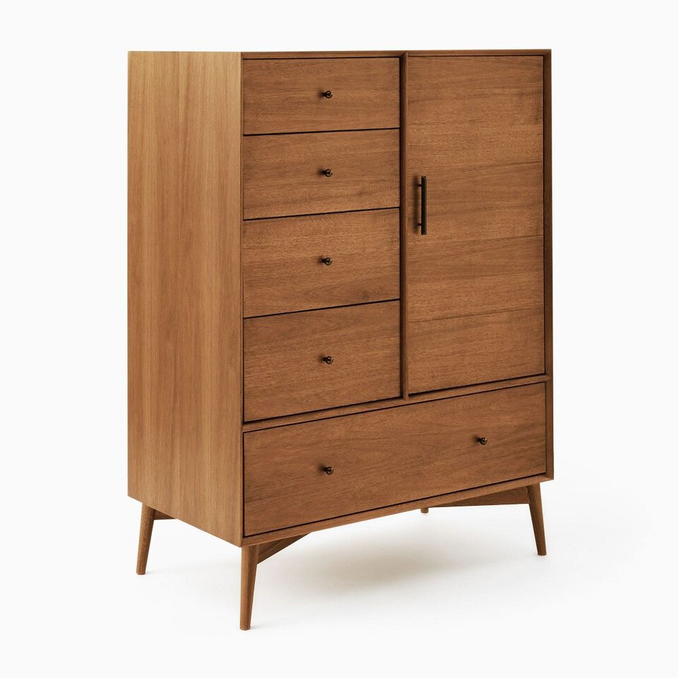 Mid-Century Chifforobe (102 cm) - Acorn