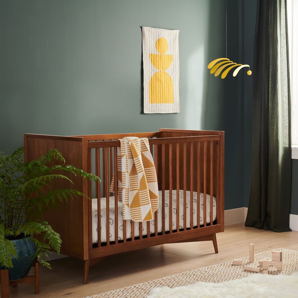 Mid-Century Convertible Crib