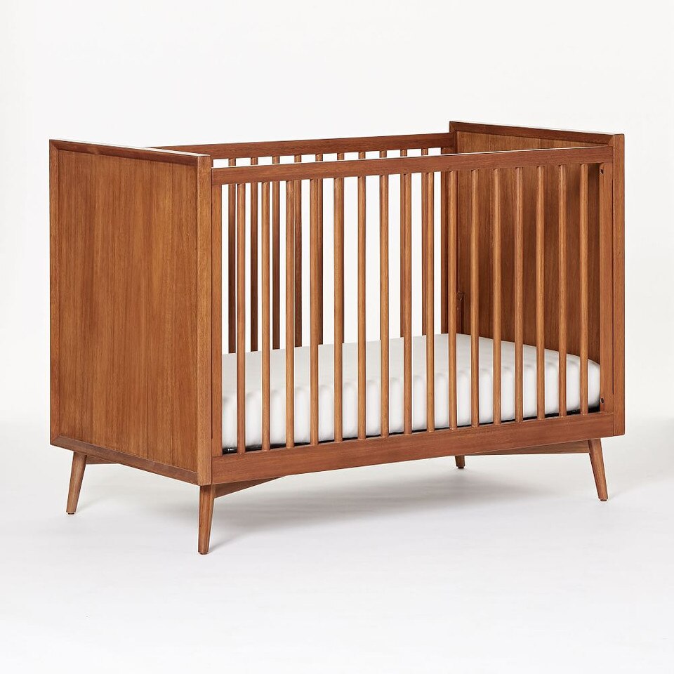 Mid-Century Convertible Crib