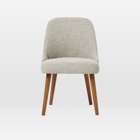 images Grey Dining Chairs Wooden Legs mid century upholstered dining chair wooden legs