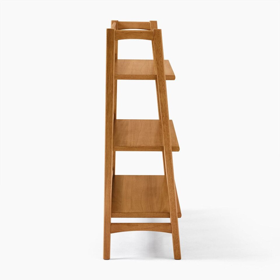 Mid-Century Low Bookshelf