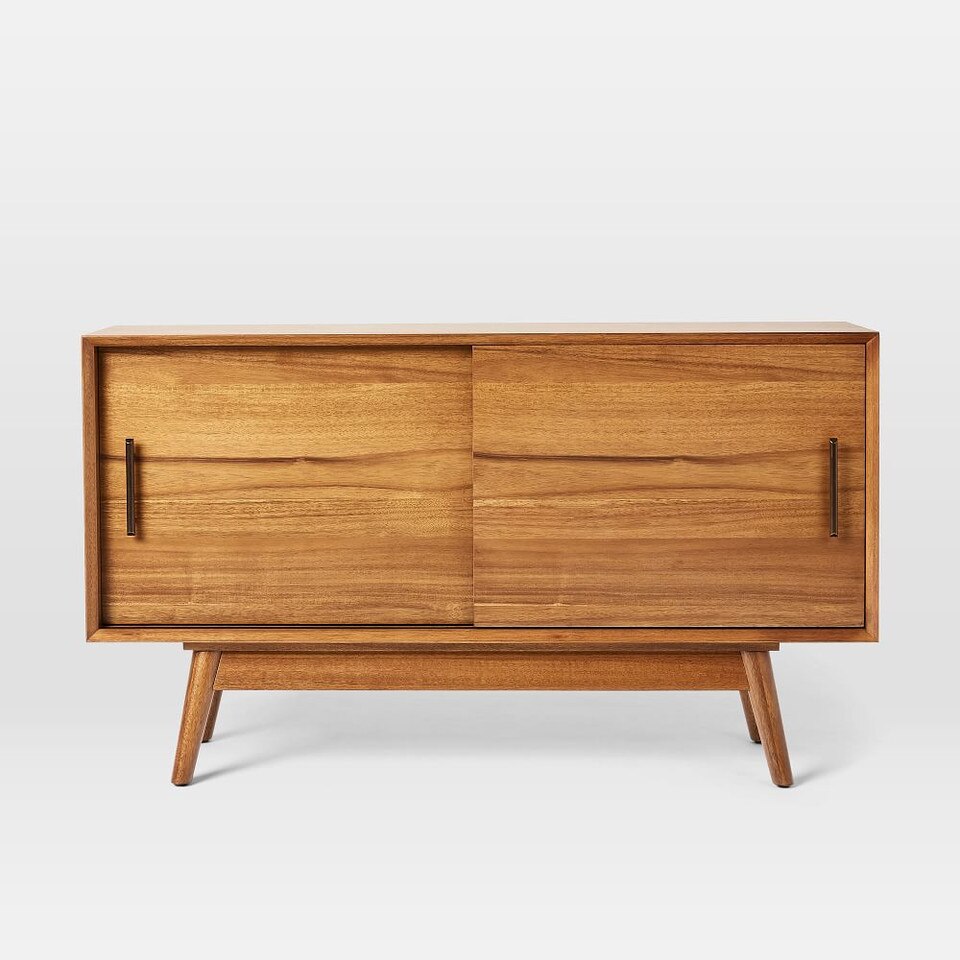Mid-Century Narrow Media Console (122 cm)