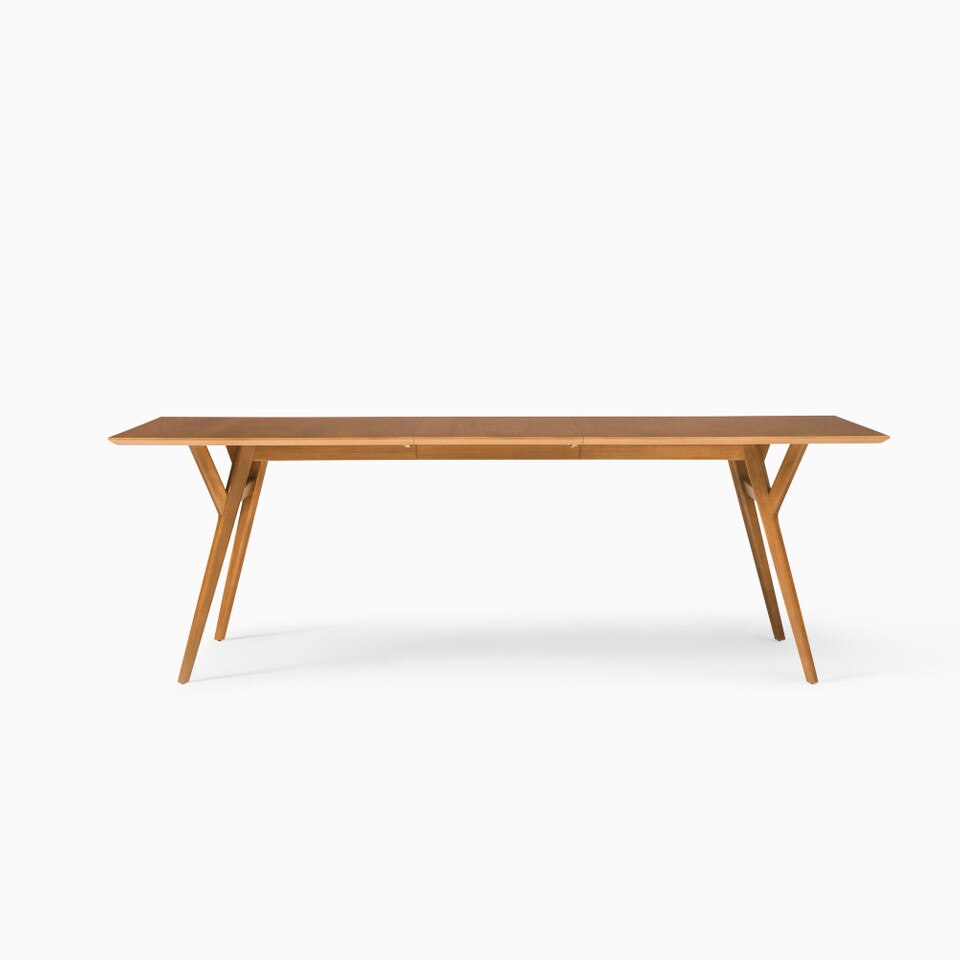 Mid-Century Extendable Dining Table (152 cm - 234 cm) - West Elm Australia