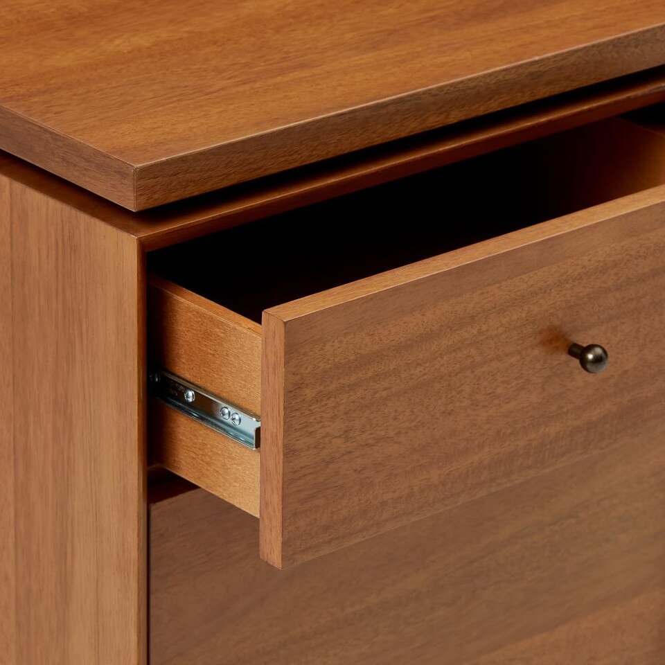 Mid-Century Modular Desk Set - File Cabinet