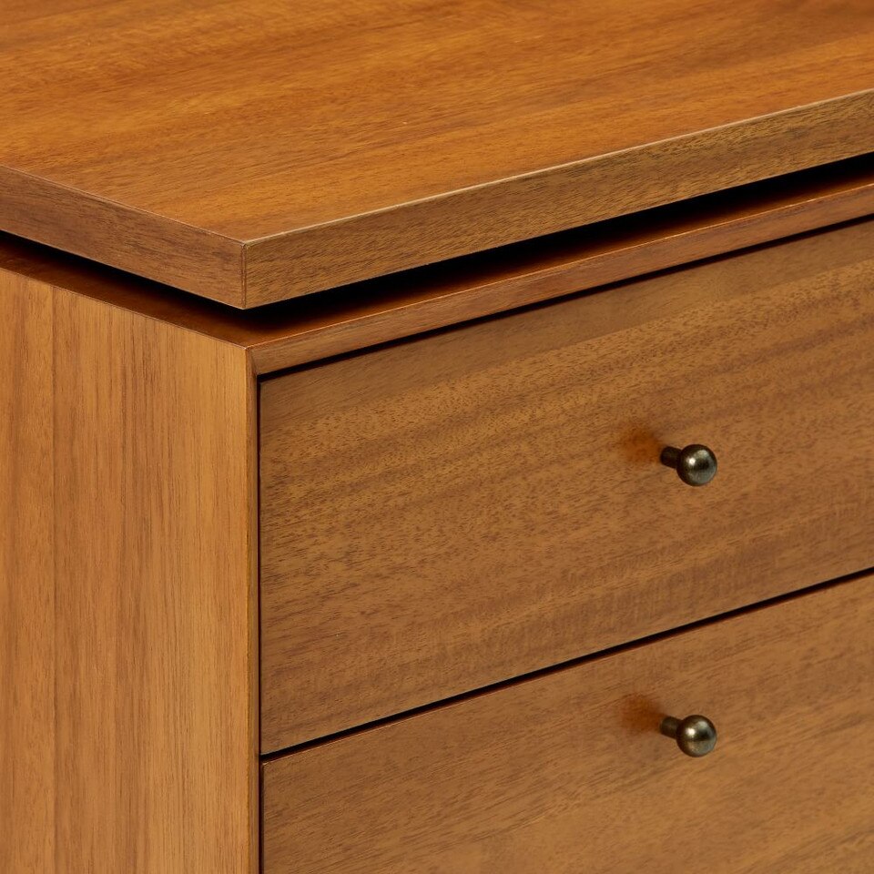 Mid-Century Modular Desk Set - File Cabinet