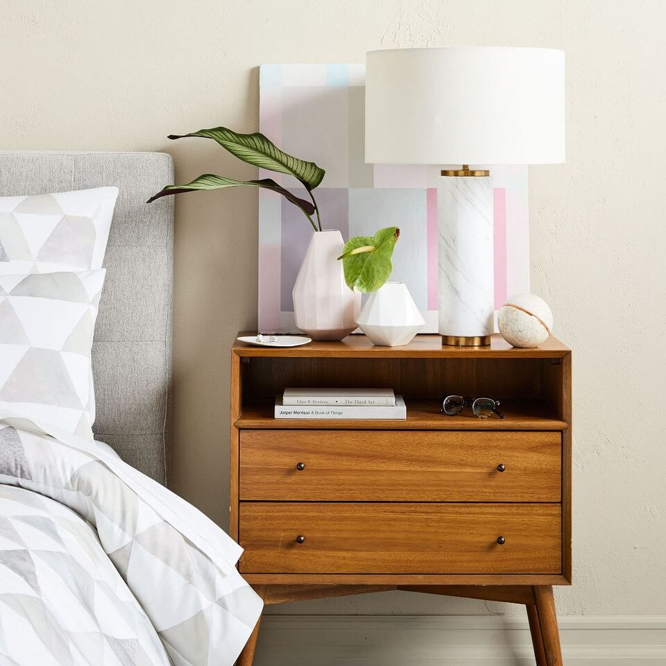 Mid-Century Bedside Table - Grand | west elm Australia