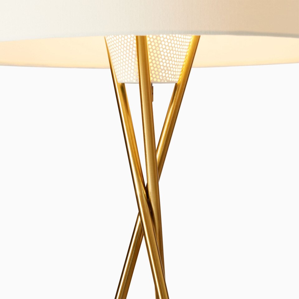 Mid-Century Tripod Floor Lamp (168 cm)