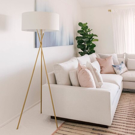 Mid Century Tripod Floor Lamp Mid Century Tripod Floor Lamp, Mid Century Modern Floor Lamp West Elm