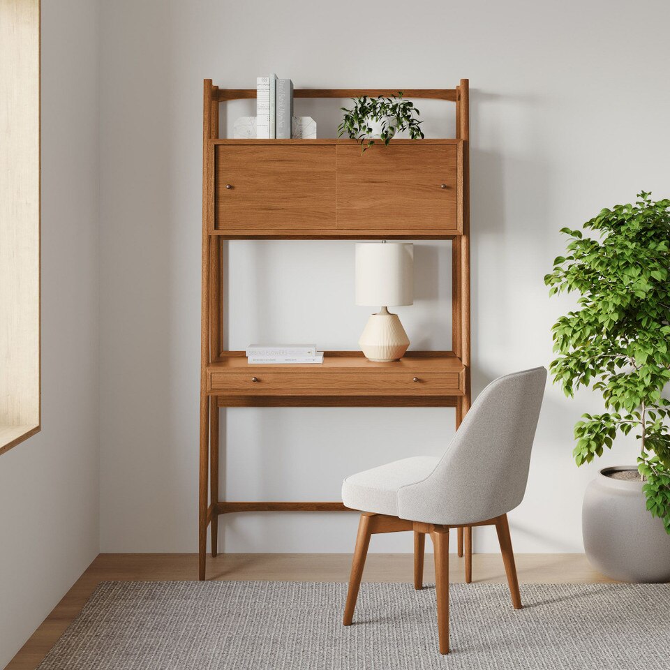 Mid-Century Wall Desk (97 cm)