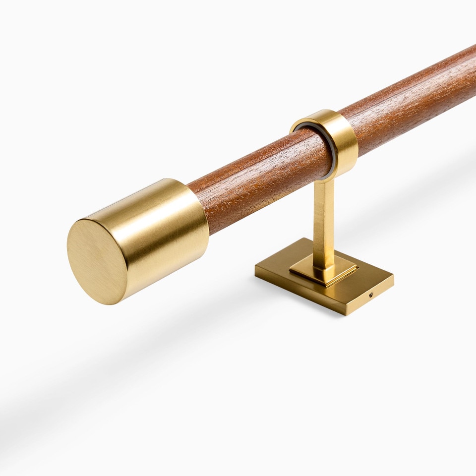 Mid-Century Wooden Rod