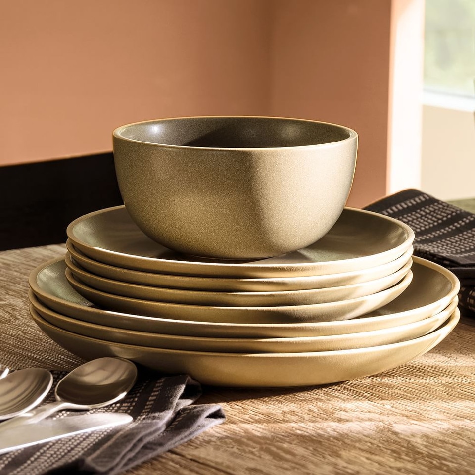 Mill Ceramic Dinner Plates