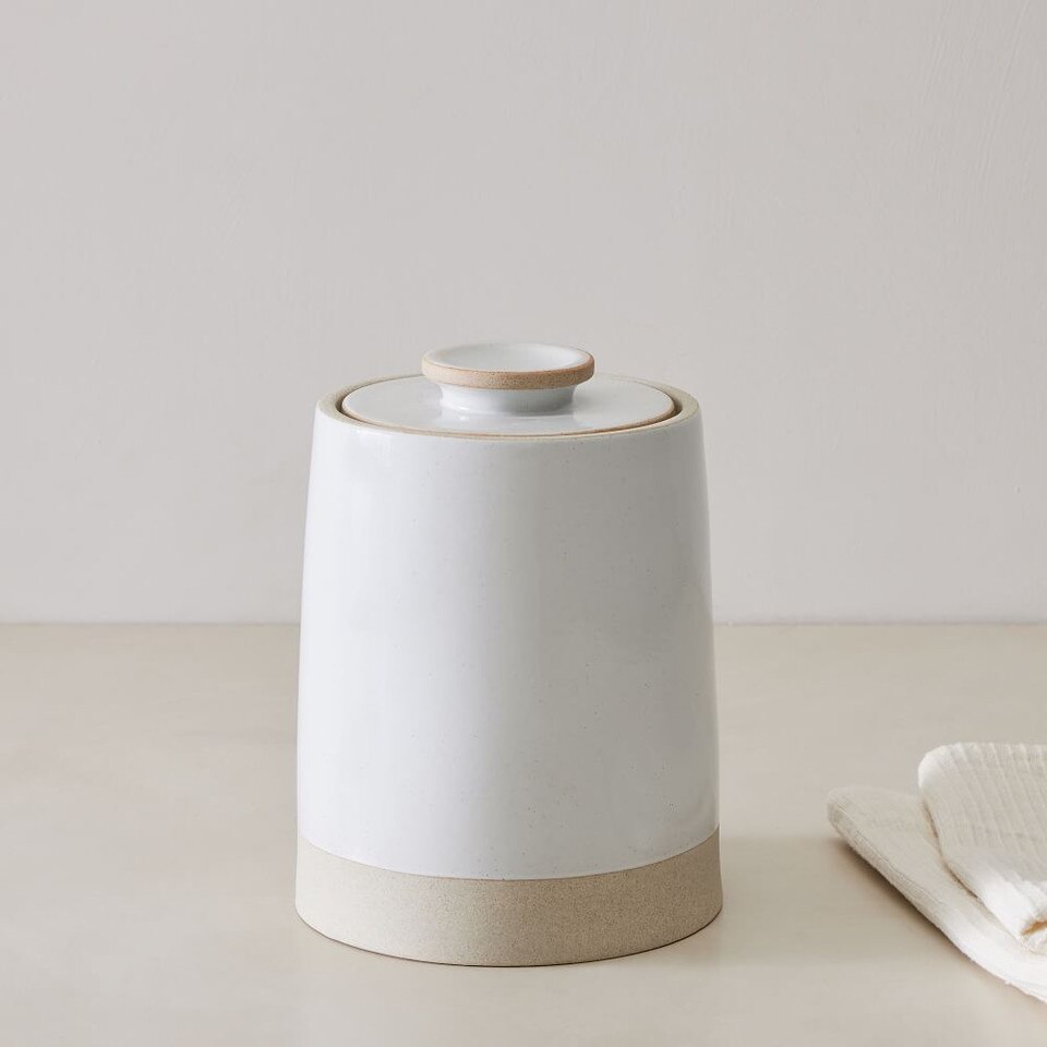 Mill Stoneware Kitchen Canisters