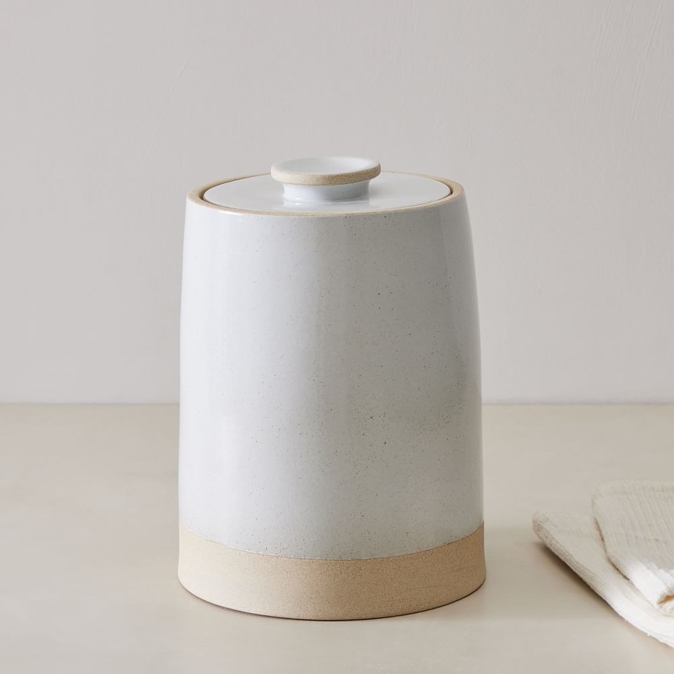 Mill Stoneware Kitchen Canisters