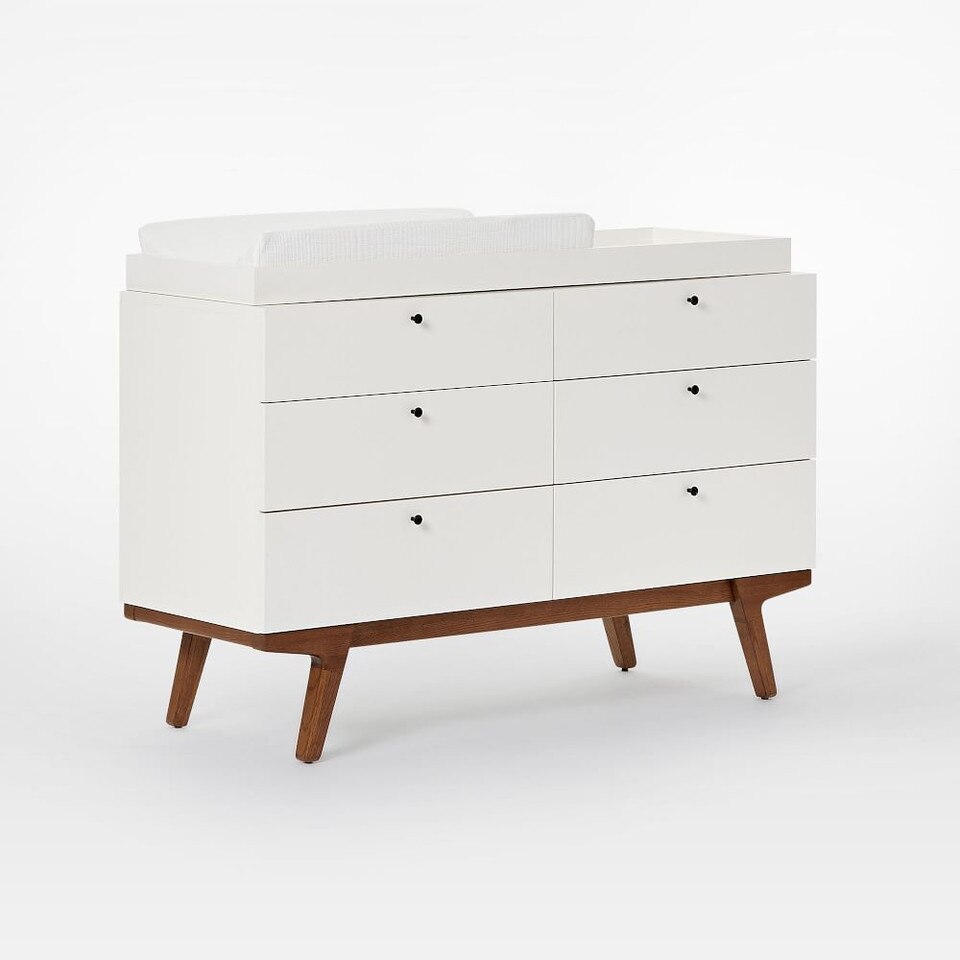 Modern 6-Drawer Change Table