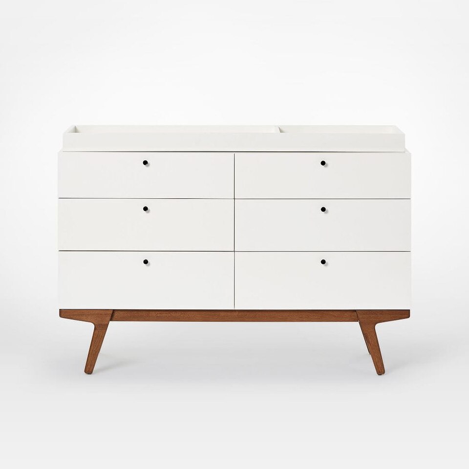 Modern 6-Drawer Change Table