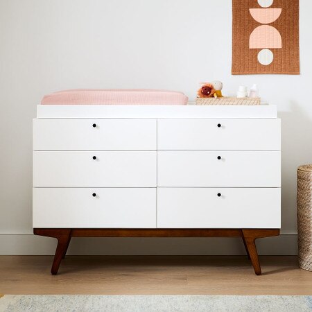 Baby Dresser Change Table Drawers Australia Blythe 7-Drawer