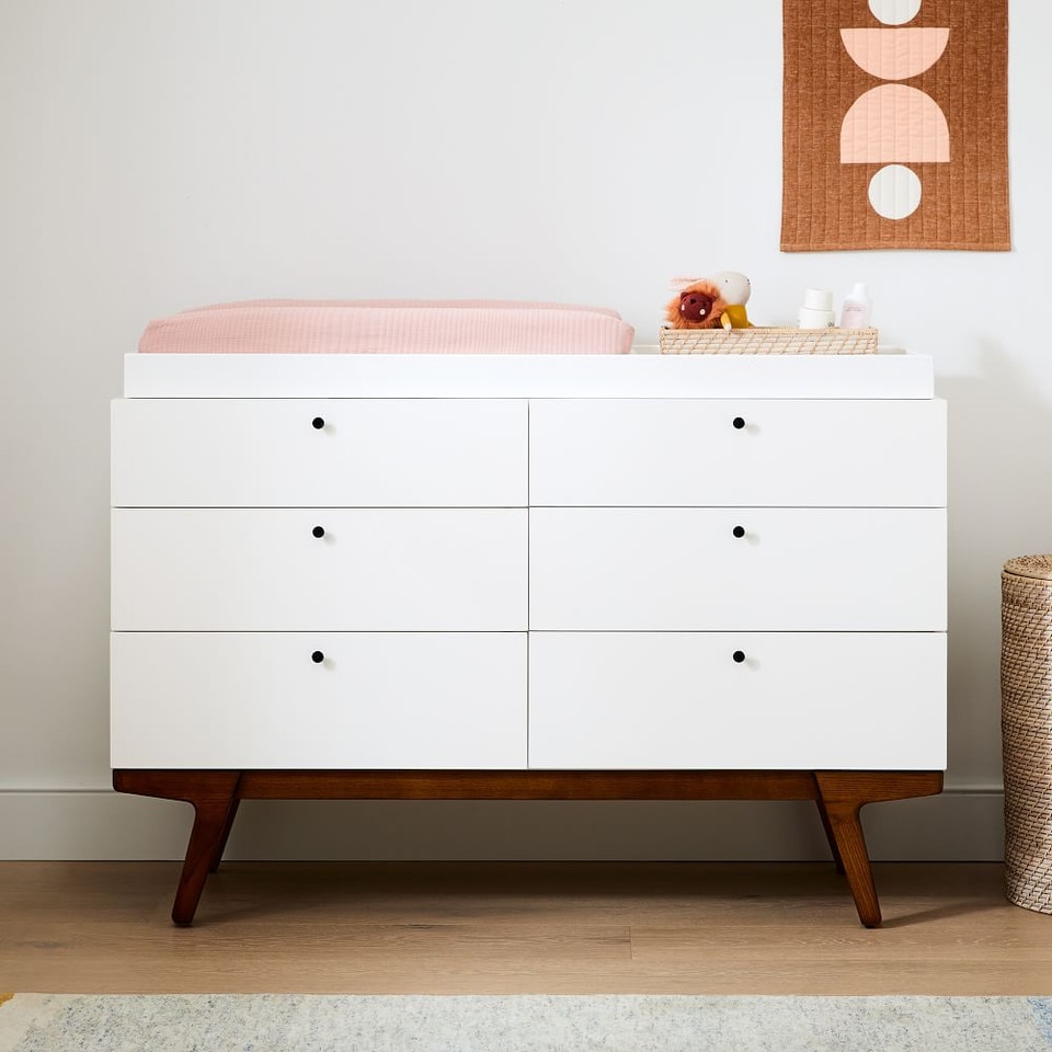 Modern 6-Drawer Change Table