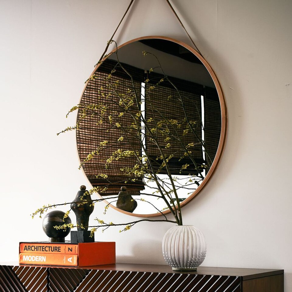 Modern Hanging 91 cm Mirror