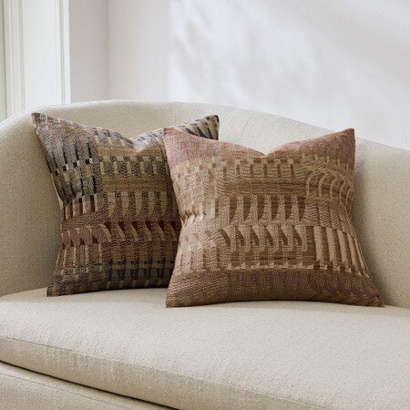 Modern Silk Shapes Cushion Cover West Elm Australia