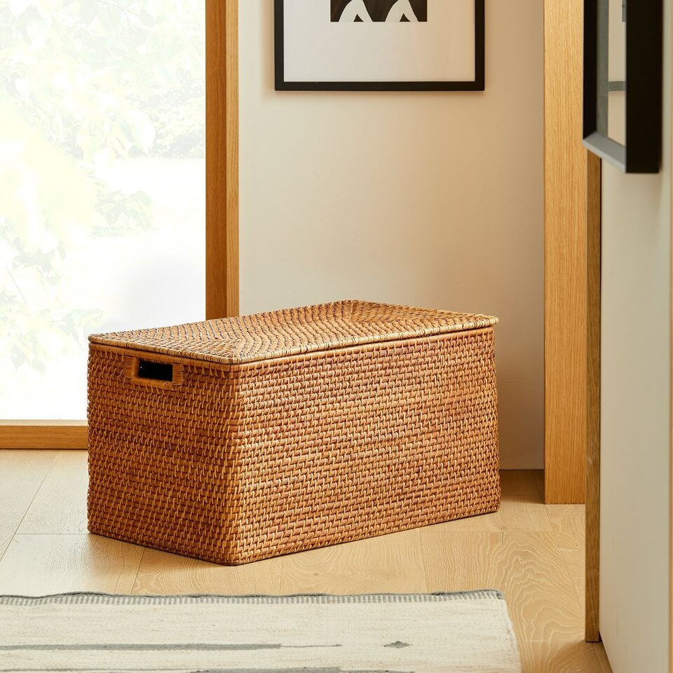 Modern Weave Rattan Baskets