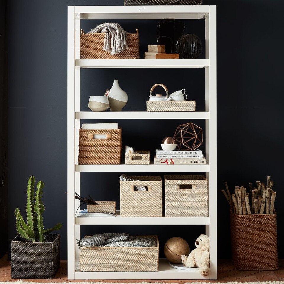 Modern Weave Rattan Baskets