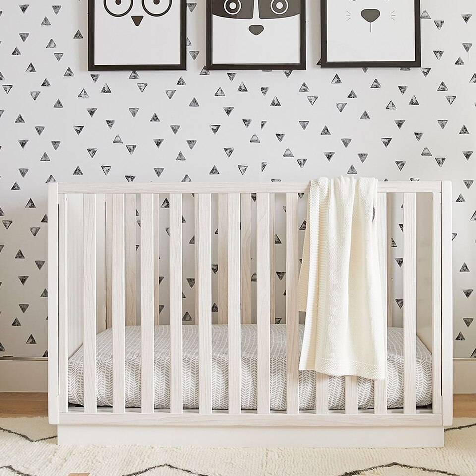 Modernist Convertible Cot - Winter Wood
