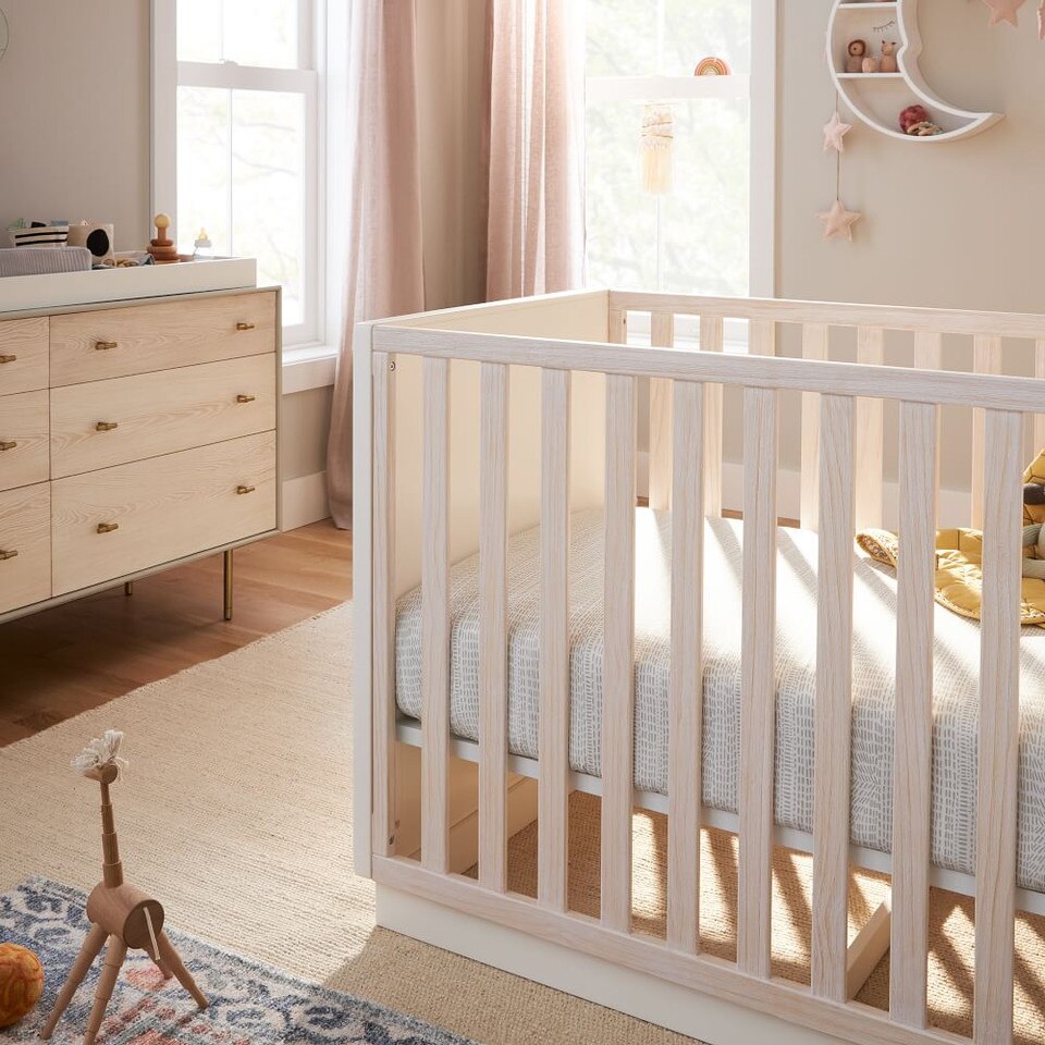 Modernist Convertible Cot - Winter Wood